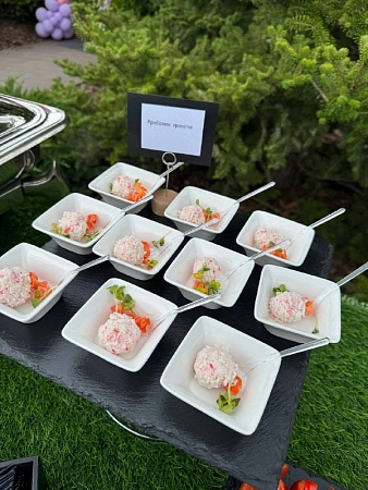 Праздник в честь дня рождения на 14 персон фуршет