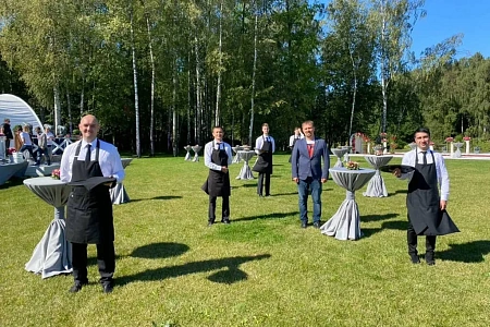 Свадебный фуршет в "Имение Спасское"