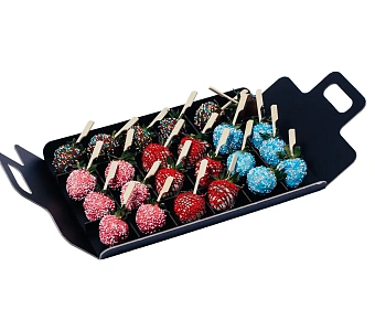 Набор из свежей клубники в глазури