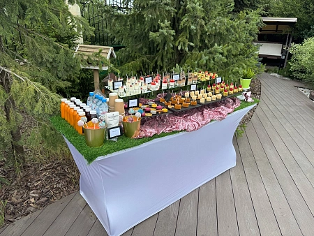 Праздник в честь дня рождения на 14 персон фуршет