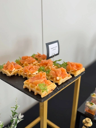 Фуршет на 59 персон на деловое мероприятие СТОУН