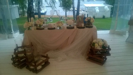 Свадебный банкет в яхт-клубе Пеликан