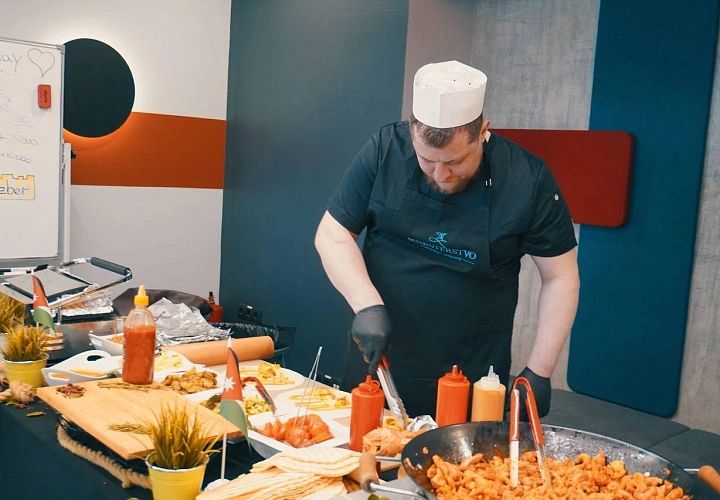 Станция по приготовлению шаурмы ВОК 