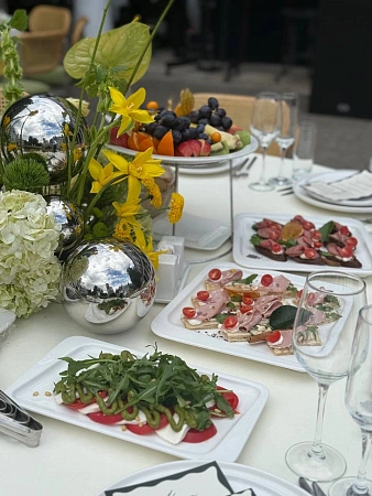 Свадебный банкет и welcome на 41 персону в Усадьбе Середниково