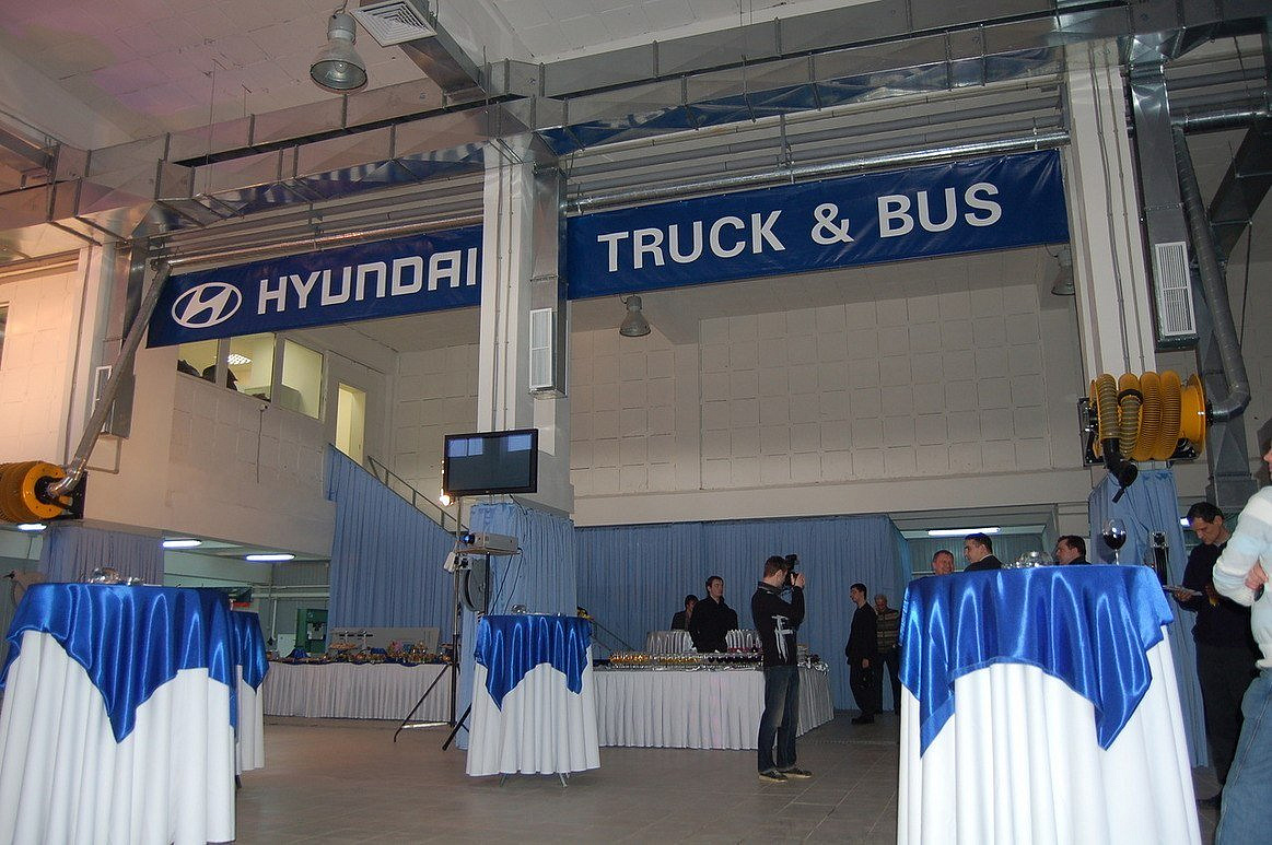 Открытие сервисного центра HUYNDAI