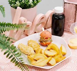 Фуршетный сет с мини-бургерами на 10 персон