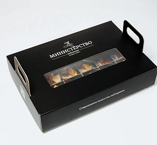 Фуршетный набор канапе и мини закусок "Птичка с кроликом"