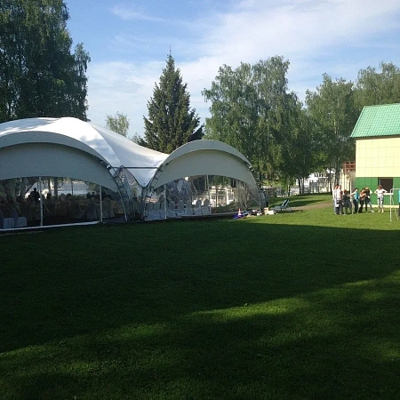 Корпоратив на берегу водохранилища