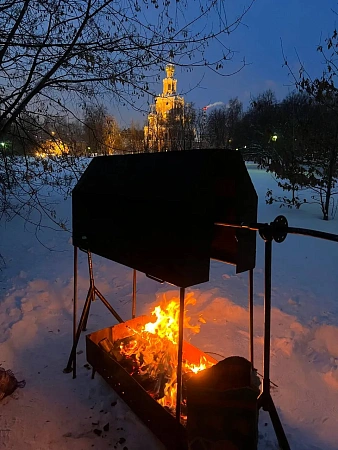 Анимационная станция Барашек на вертеле