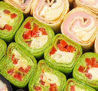 Блинный квинтет с ассорти начинок