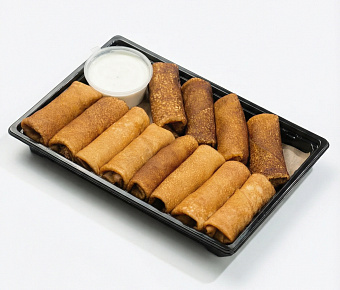 Блинчики с банановой начинкой