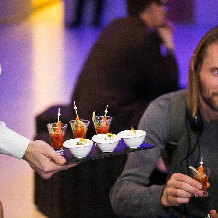 Фуршет на премии SAP Value Award