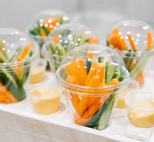 Фуршетный сет с мини-пиццей на 5 персон