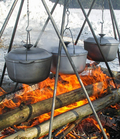 Квест на снегоходах