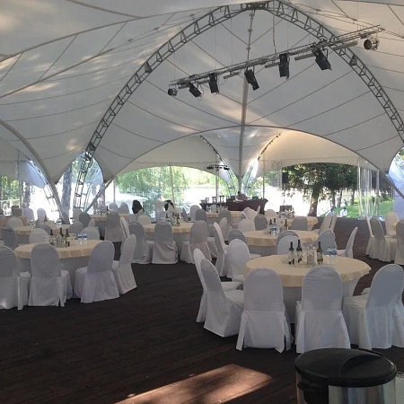 Корпоратив на берегу водохранилища