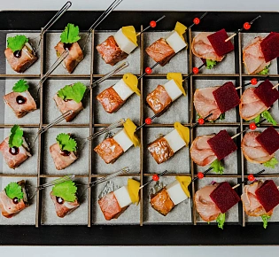 Фуршетный набор канапе и мини закусок "Испанский"