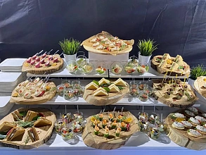 Фуршет на 40 персон для литературного вечера
