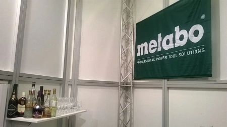 Работа на выставочном стенде Metabo