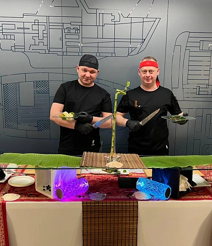 Суши-станция на 200 персон