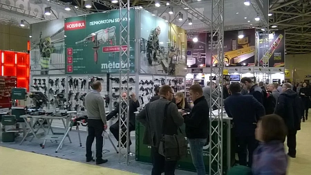 Работа на выставочном стенде Metabo