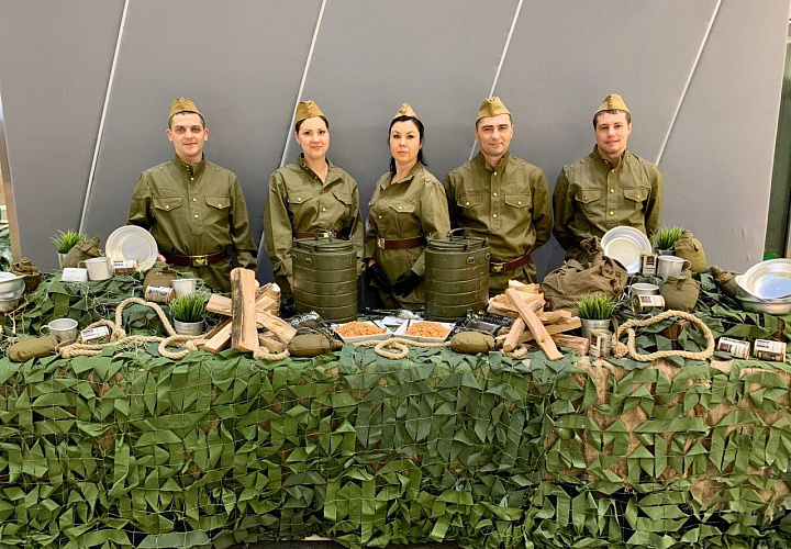 Армейская полевая кухня 
