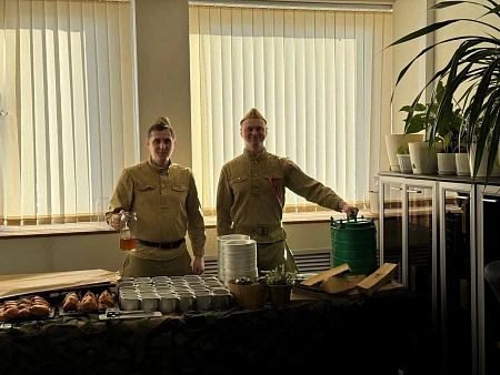 Полевая кухня на 23 февраля на 90 персон в офис