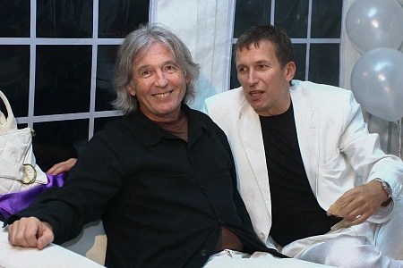 White birthday party