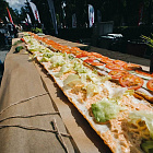 31,7 метра вкуса: как «Министерство» покорило Лужники рекордным сэндвичем