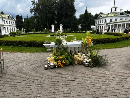 Свадебный банкет и welcome на 41 персону в Усадьбе Середниково