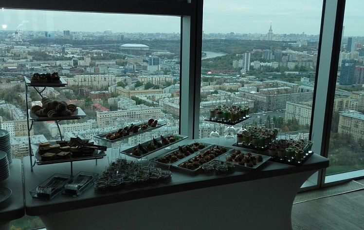 Мероприятие для партнеров компании "Bayer" на 43 этаже башни "Империя"