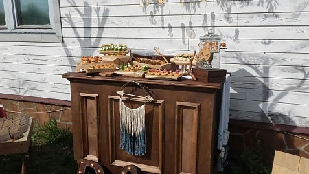 Летняя свадьба в ресторане Lake House