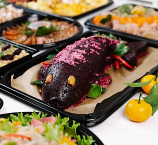 Набор холодных закусок для домашнего банкета