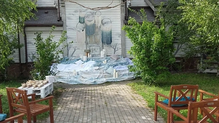 Летняя свадьба в ресторане Lake House
