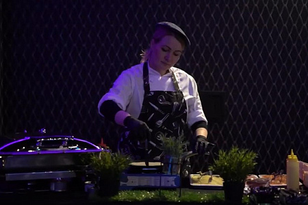 Горячие блины приготовленные при гостях Кейтеринг, банкет, фуршет, свадебный кейтеринг, свадьба